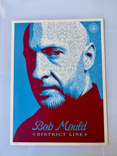 Bob mould district line poster - district,