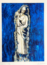 Pablo Picasso - (Litografia COA originale firmata) numerata a matita limitata