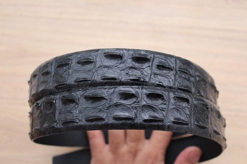 Cintura uomo nera vera - uomo, 1,3"