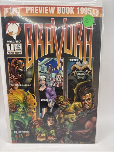 Bravura malibu comics 1995 - bravura,