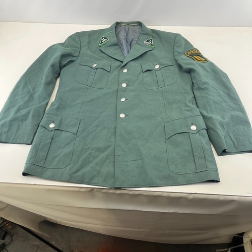 Blazer uniforme verde - , oliva