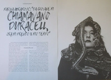 Italian Clipping Ritaglio 2018 MARINA ABRAMOVIC mi chiamavano duracell  8 PAGINE