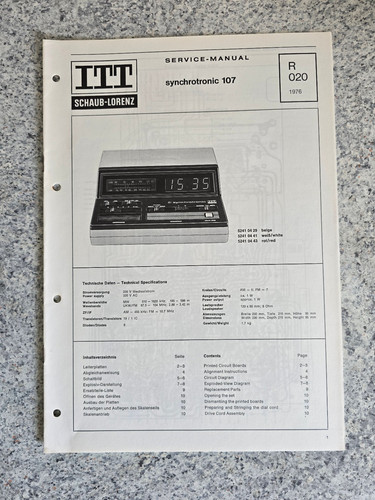 Manuale servizio originale - manuale,