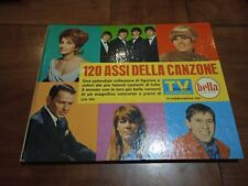 1966 TV SORRISI E CANZONI ALBUM 120 ASSI DELLA CANZONE CONCORSO VINTAGE COMPLETO