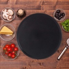 Teglia rotonda antiaderente per pizza, in lamiera Bluita 28 cm ø