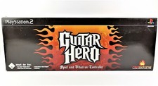 Gioco Sony Playstation 2: Guitar Hero con gioco PS2 confezione originale PAL - chitarra