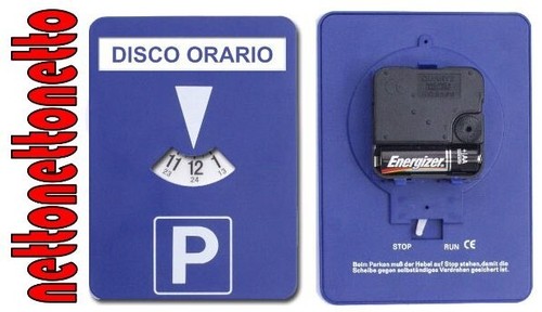 Disco orario - disco,