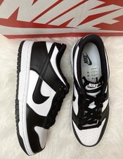Nike Dunk Low PANDA nere e