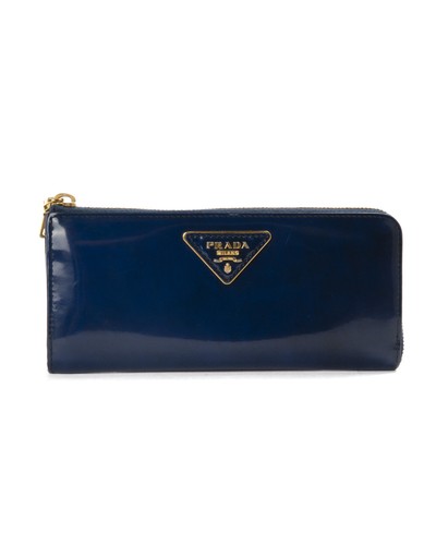 Prada portafoglio zip vernice - prada,