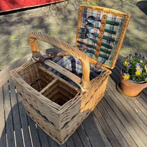 Cestino picnic vimini 2 - cestino,