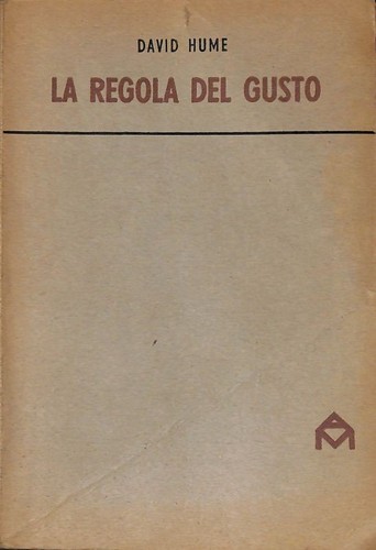 Regola del gusto hume - la,