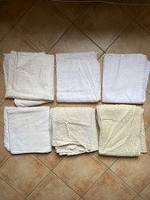 Lotto 6 Lenzuola Canapa Vintage