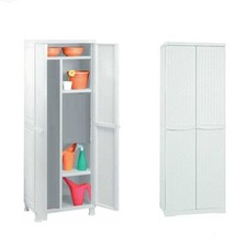 Armadio Rattan Pvc In  Resina