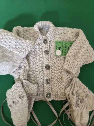 Set cardigan cappello guanti - set, cappello,