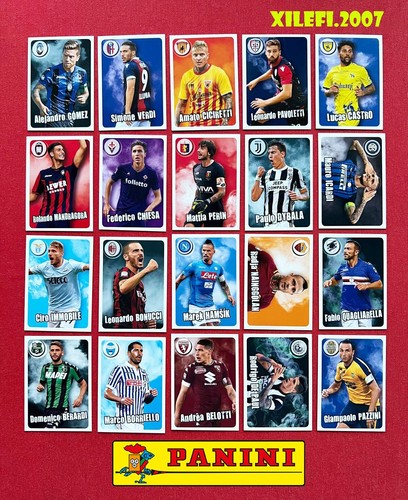 Calciatori panini 2017 set - panini, 2017/18