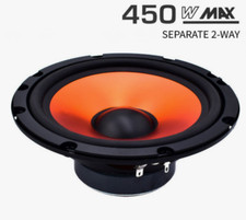 KIT Coppia Casse Altoparlante per Auto Speaker 450W DOME TWEETER RMS 4 Pollici