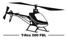 Adesivo T-Rex 500 FBL