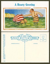 Donald McGill Old Postcard A