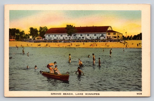 Cartolina grand beach lake - cartolina,