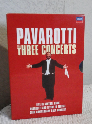 Dvd pavarotti tre concerti - pavarotti, i