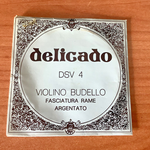 Corda violino budello - in,