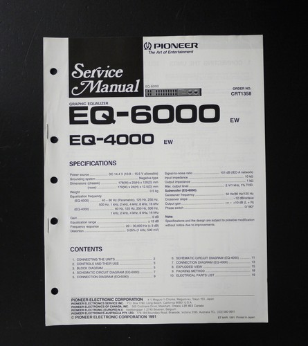 Originale pioneer 6000 - originale,