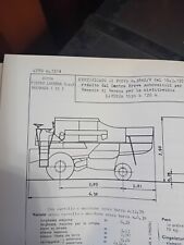 MIETITREBBIA LAVERDA M 120 M Documento omologazione 1973