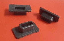 Set 3 pz gommini antivibranti griglia mascherina Autobianchi A112 - 1° - 2° - 3