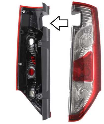 Renault kangoo 2008 fanale - renault,
