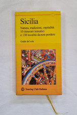 Sicilia Touring Club Italiano guida del sole con mappa itinerari TC Introvabile