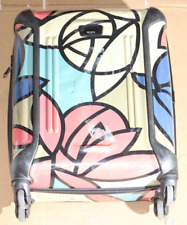 TUMI VAPOR LITE 21" SPINNER VALIGIA RIGIDA SUITCASE 4 RUOTE ART DECO FLORAL