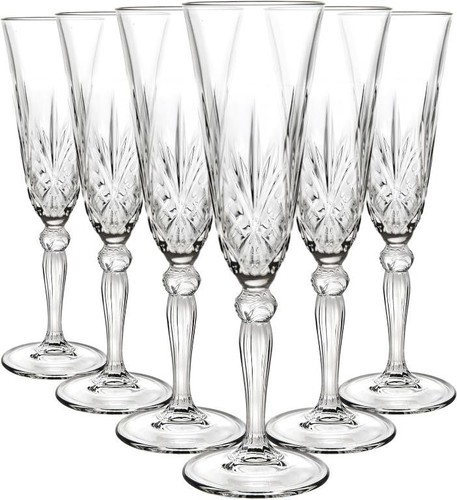 Set calici tavola flute - 6,