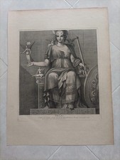 1760 antica incisione - incisione, su