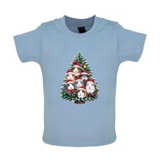 Guinea Maiale Albero di Natale - Bambino T-Shirt / Body - Suini Carino