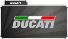 1 Adesivo DUCATI Monster per tappo serbatoio Panigale streetfighter v4 tricolore