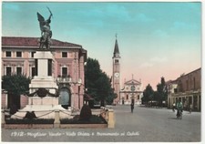MOGLIANO VENETO - TREVISO - VIALE CHIESA E MONUMENTO AI CADUTI - VIAGG. -12249-