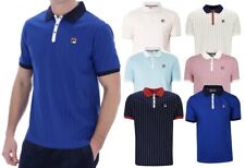 Polo FILA uomo BB1 classica vintage manica corta colletto righe top S-4XL