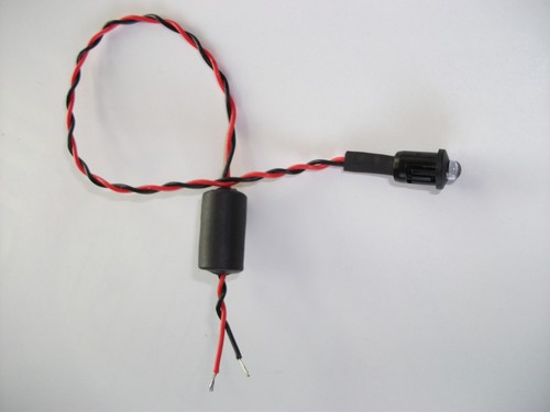 Led lampeggiante 12v - lampeggiante, (5mm)