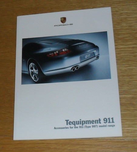 Porsche 911 997 - , depliant