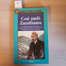 COSI' PARLO' ZARATHUSTRA -