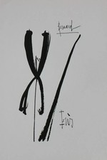 Bernard BUFFET: L'Iris