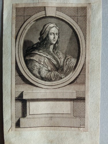 Incisione rame 700 raffaello - incisione,
