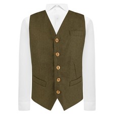 Gilet lana herringbone - gilet,