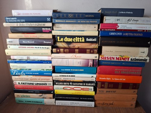 Lotto libri romanzi stock - libri,