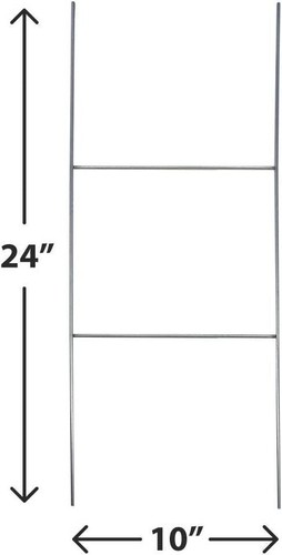 Telaio step h zincato - x, 24