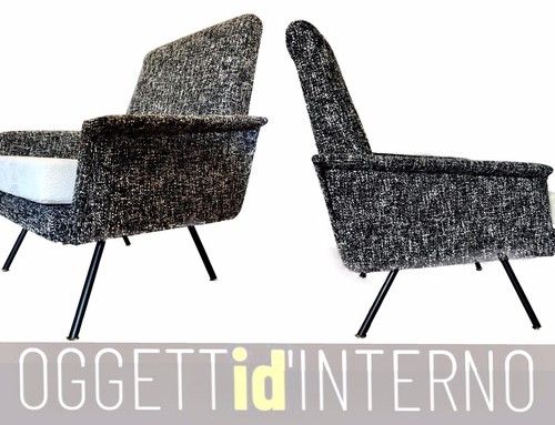 Coppia armchairs poltrone - 🟨,