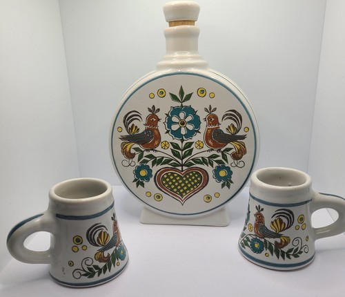 Set decanter tazza vintage - set,