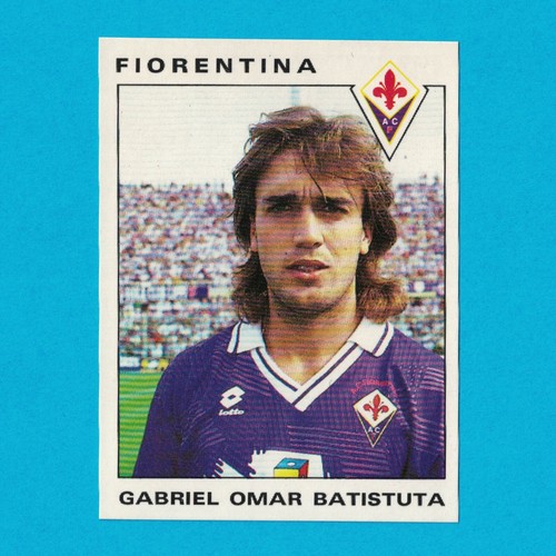 Batistuta rookie sticker - rookie,