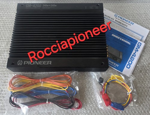 Pioneer amplificatore 4200 - pioneer, gm-4200