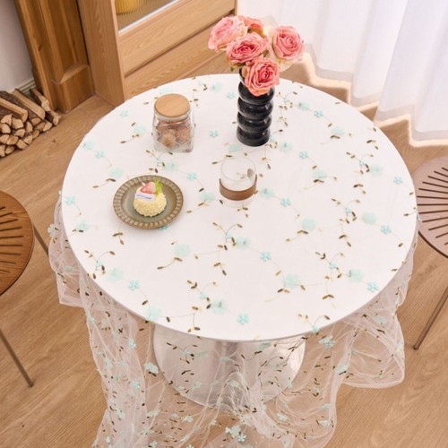 Tovaglia pizzo con ricamo - pizzo,